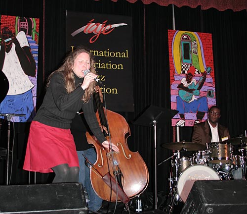 Susan Reeves performs at the IAJE