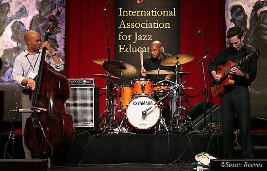 Eigsti's band: Reuben Rogers, Eric Harland, Julian Lage